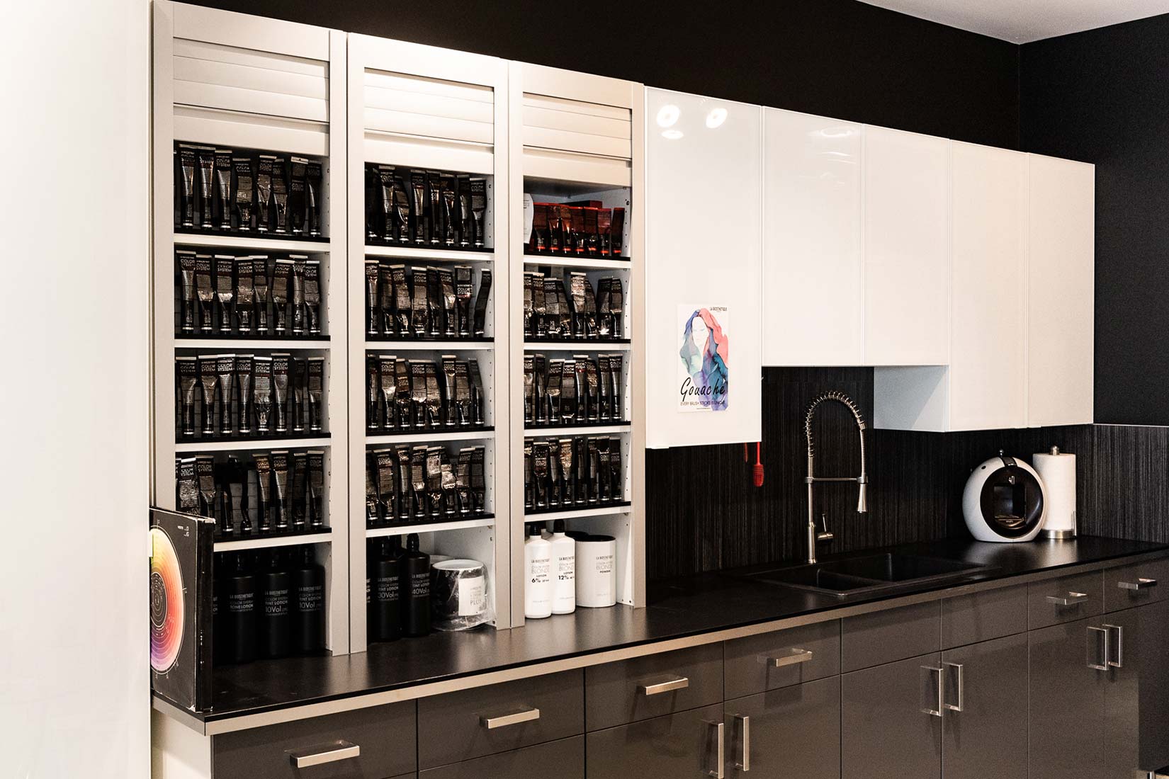 Color-Back-Room, Capelli Salon Vancouver