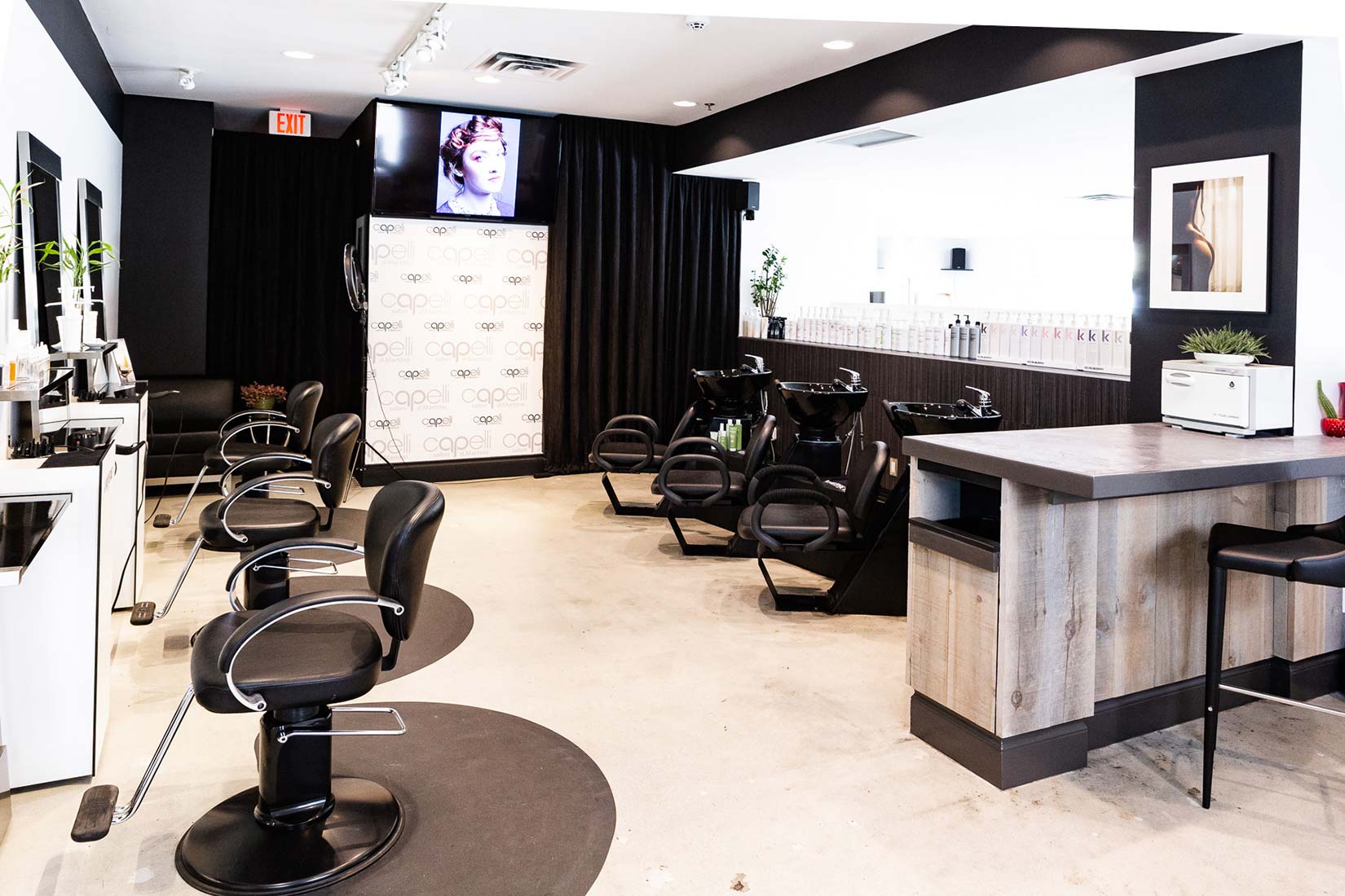 Upstairs, Capelli Salon Vancouver